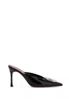 Amina Muaddi Camelia Mules In Multi