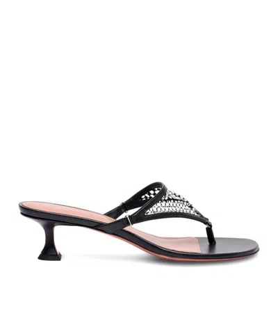 AMINA MUADDI CAMERON HIGH HEEL SANDALS