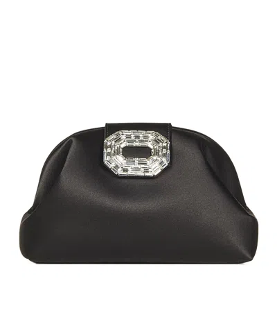 Amina Muaddi Chain Shoulder Bag