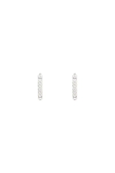 AMINA MUADDI AMINA MUADDI CHARLOTTE EARRINGS WITH CRYSTALS