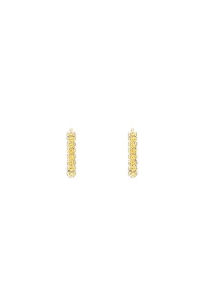 AMINA MUADDI AMINA MUADDI CHARLOTTE EARRINGS WITH CRYSTALS