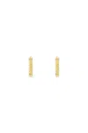 AMINA MUADDI CHARLOTTE EARRINGS WITH CRYSTALS