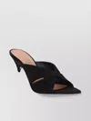 Amina Muaddi Dynamic Crisscrossed Toe Sandals