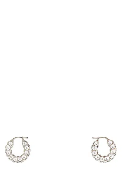 Amina Muaddi Earrings In Metallic
