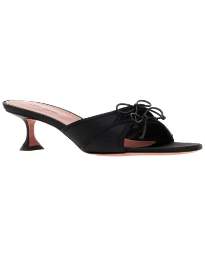 Amina Muaddi Eleonora Slipper 45 Slipper In Black