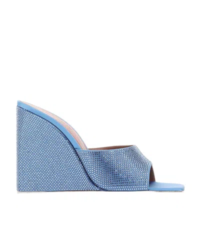 AMINA MUADDI EMBELLISHED HEELS