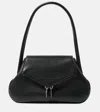 Amina Muaddi Small Gemini Shoulder Bag In Black