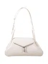 Amina Muaddi Women's Gemini Leather Bag In Beige