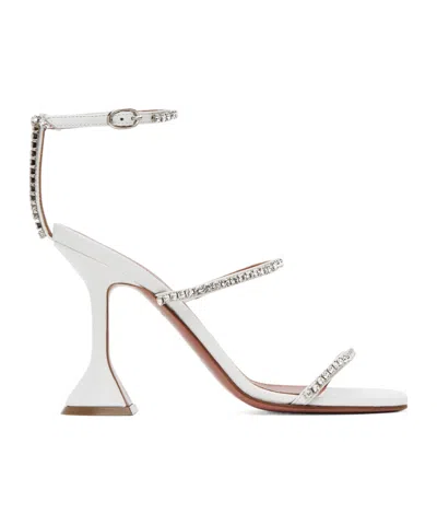 AMINA MUADDI GILDA HIGH-HEELED SANDALS