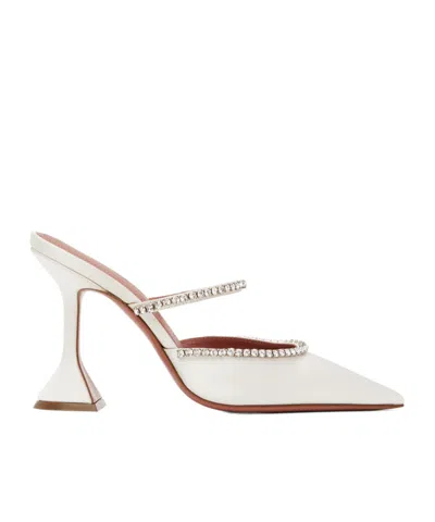 Amina Muaddi Gilda Muller High Heels In White
