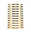 Amina Muaddi Woman Gold Metal Angelica Bracelet In Yellow