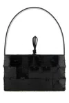 Amina Muaddi Mini Baguette In Black