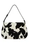Amina Muaddi Printed Calf Hair Ami Shoulder Bag In Multicolor