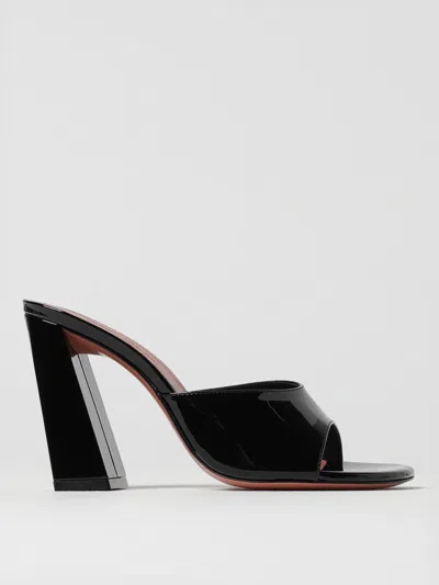 AMINA MUADDI HEELED SANDALS AMINA MUADDI WOMAN COLOR BLACK,G55547002