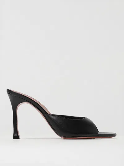 AMINA MUADDI HEELED SANDALS AMINA MUADDI WOMAN COLOR BLACK,G55548002