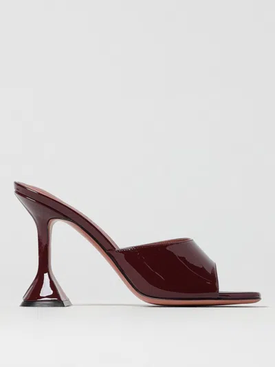 AMINA MUADDI HEELED SANDALS AMINA MUADDI WOMAN COLOR RED,G55549014