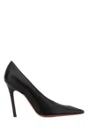 Amina Muaddi Pointed High-heel Pumps In Black