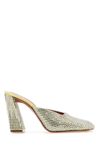 Amina Muaddi Heeled Shoes In Butwhicry