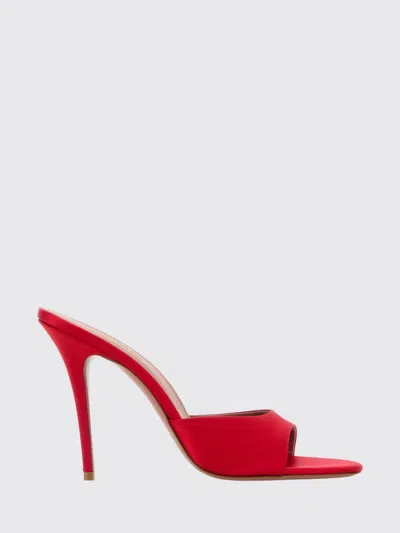 Amina Muaddi ハイヒール レディース カラー レッド In Red