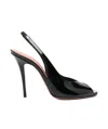 Amina Muaddi High-heeled Sandals In Black