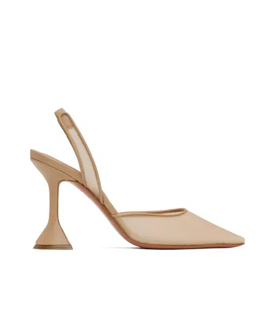 AMINA MUADDI HOLLI MESH SLING 95 HEELS