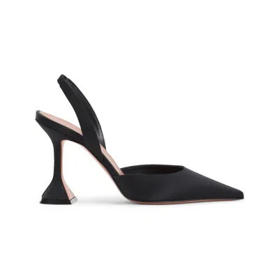 Amina Muaddi Holli Sling 95 In Black