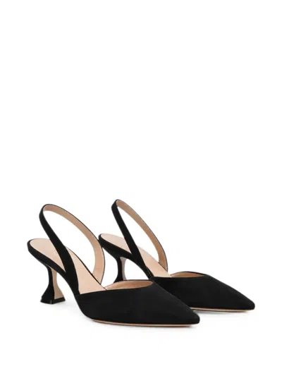 Amina Muaddi Holli Sling 95 Pumps In Multi