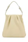 Amina Muaddi Iovry Nappa Leather Vittoria Crystal Handbag