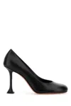 Amina Muaddi Women Iris Pump 95 Nappa Black 95 Mm Mini In Black