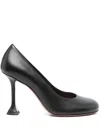 Amina Muaddi Women Iris Pump 95 Nappa Black 95 Mm Mini