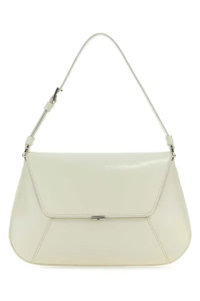 AMINA MUADDI IVORY AMI SHOULDER BAG