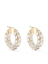 Amina Muaddi Jahleel Chunky-hoop Earrings In Gold