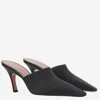 Amina Muaddi Jamie Mule In Black