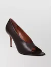 Amina Muaddi Julianne Peep Toe Pump 90