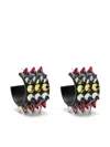 Amina Muaddi Karma Small Hoop Earrings
