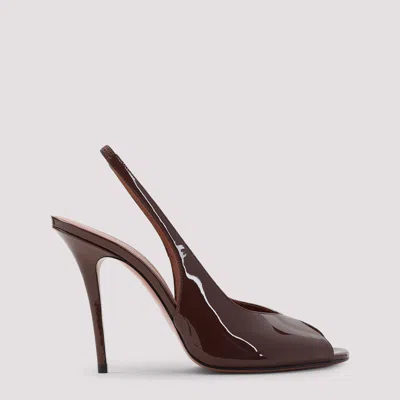 AMINA MUADDI KRISTINA 105 PATENT SLING