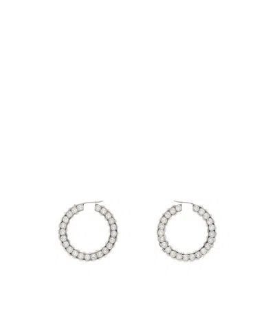 AMINA MUADDI LARGE JAH EARRINGS