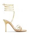 AMINA MUADDI LORI LACE UP 95 NAPPA SANDAL