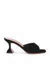 AMINA MUADDI LUPITA 70 SUEDE SLIPPER MULE