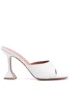 AMINA MUADDI LUPITA 95MM LEATHER MULES