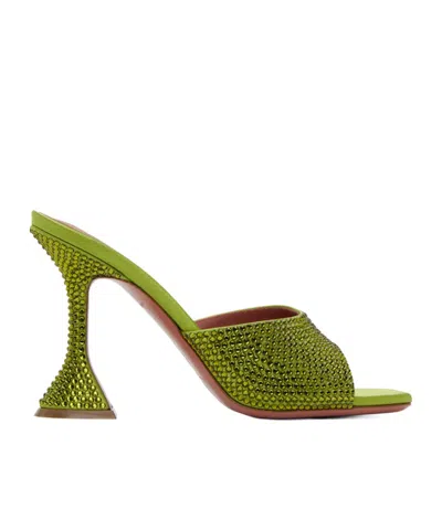 AMINA MUADDI LUPITA CRYSTAL HIGH-HEELED SANDALS