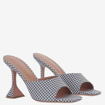 Amina Muaddi Lupita Heel Mule In Multicolor