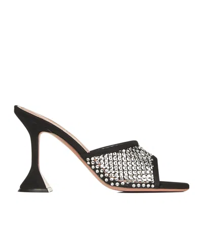 AMINA MUADDI LUPITA HEELED MULES