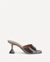 Amina Muaddi 70mm Lupita Sandals In Brown