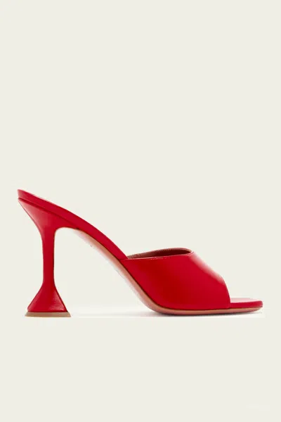 AMINA MUADDI LUPITA SLIPPER 95 IN RED