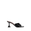 Amina Muaddi Women Patent-leather Lupita Sandals In Black