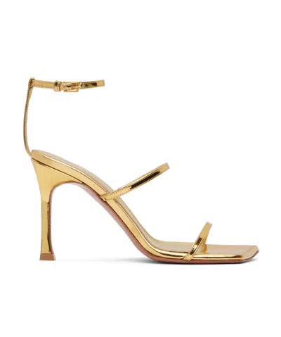 AMINA MUADDI MAYA HEELED SANDALS