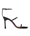 Amina Muaddi Maya Single-belt High-heeled Sandals In Black