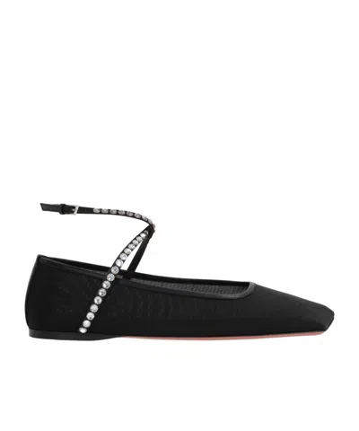 AMINA MUADDI MESH BALLET SHOES