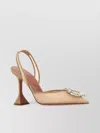 Amina Muaddi Women Begum Mesh Slingback Pumps
